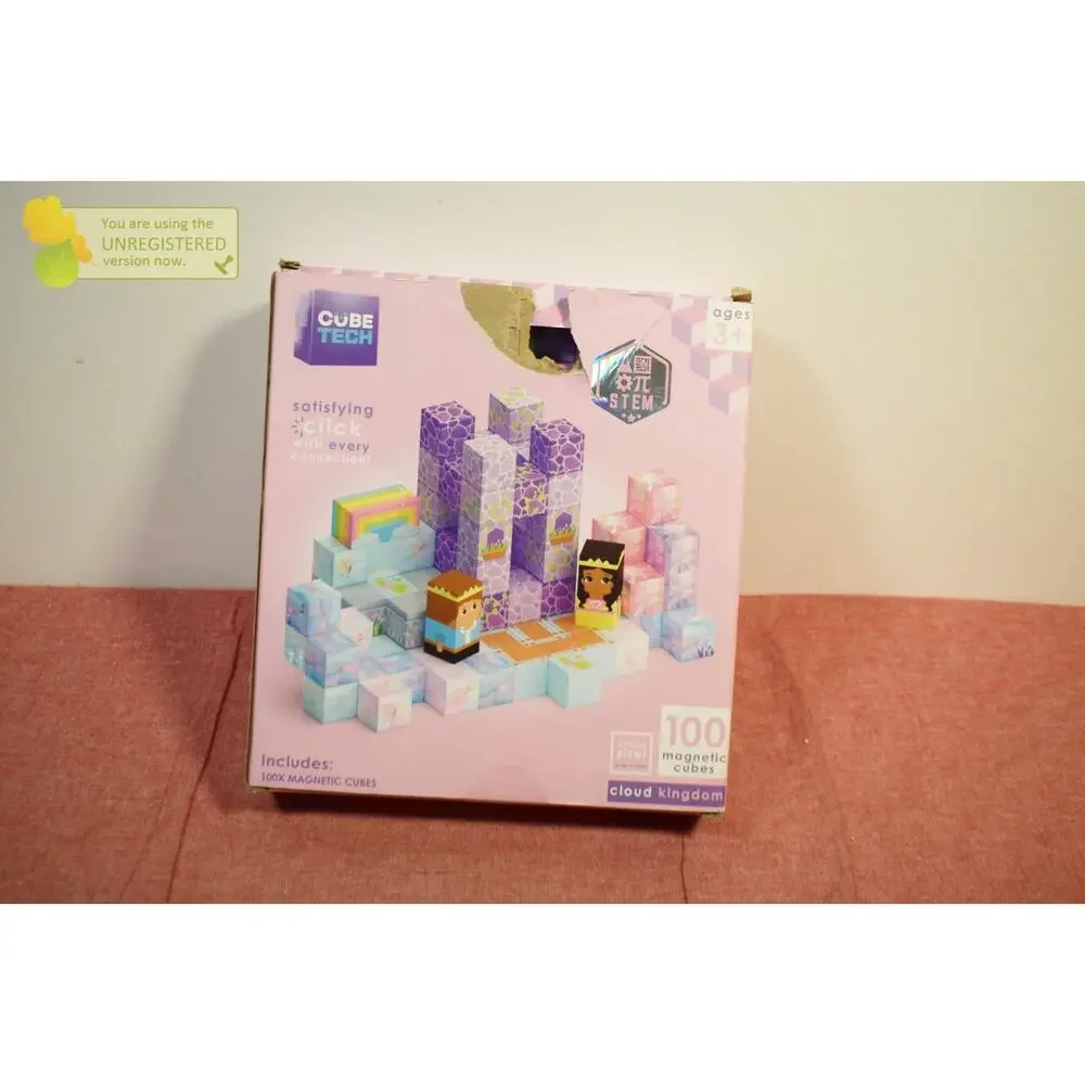 RMS USA Cloud Kingdom Cube Tech 100 Magnetic Cubes
